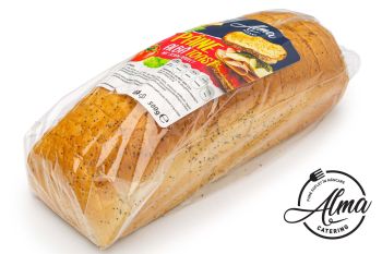 Pâine albă feliată