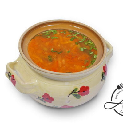 Oală cu ciorbă de legume 3 Oală cu ciorbă de legume