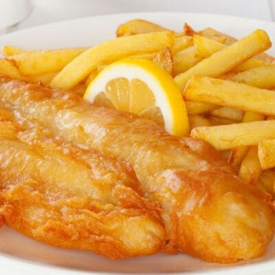 Fish and chips 640 g / 400 g / 80 g